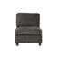 Chic modulaire en chenille gris modulaire de 6 pièces, comprenant 3 coins de coin, 2 fauteuils sans accoudoirs et 1 côté pour un espace de vie élégant, avec des canapés,