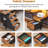 Rockville 108.2'' W L-Shaped Computer Desk with Drawers and Power Outlets-889821902
