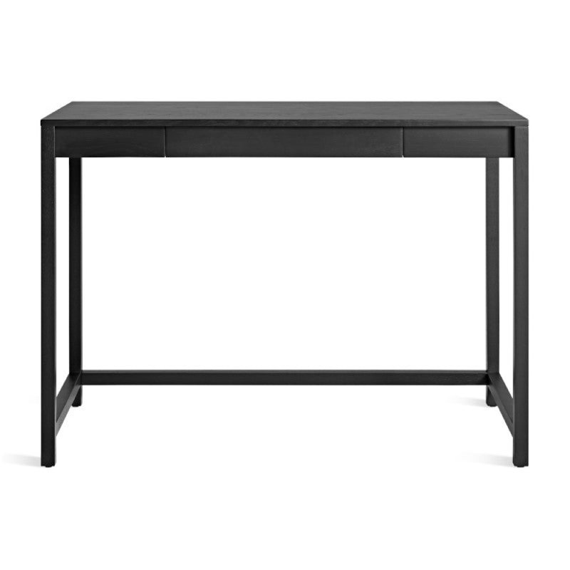Open Plan Writing Desk, 30" H x 42" W x 20" D, White Oak