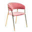 Chaise d'appoint en velours-1788484919