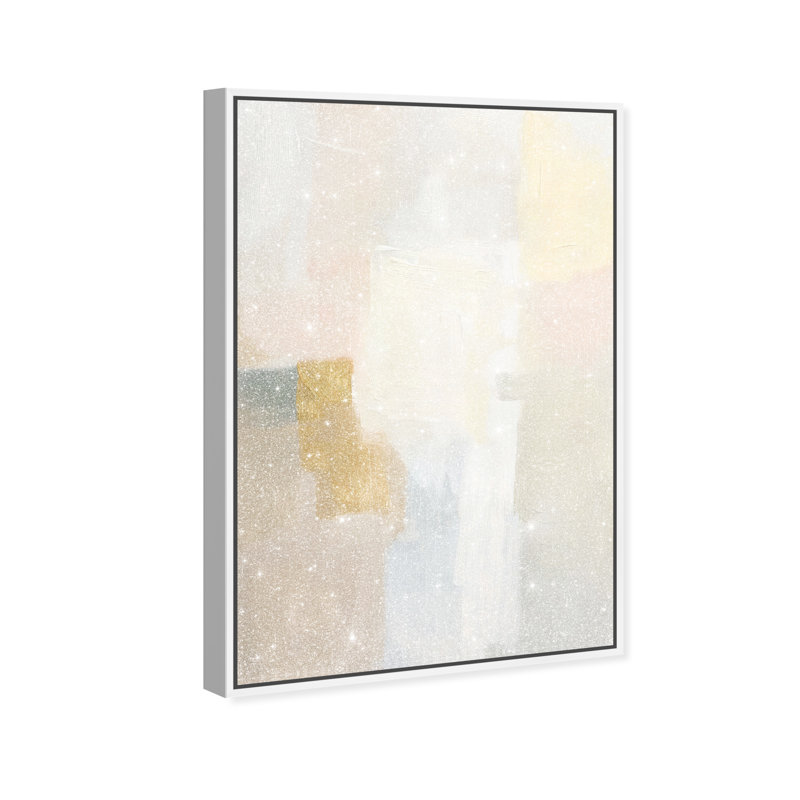 Pastel Embers II Canvas Abstract Print by Oliver Gal, Black Frame, 10 x 15, 16"H x 11"W, White Frame