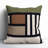 Kaia 100% Cotton Throw Square Pillow Cover & Insert