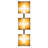 Prairie Corn 3 - Light Oil Rubbed Bronze Pendant