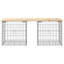 Aleida Steel Outdoor Bench-955263263-955263249