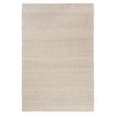  Contemporary Solid Hand-Woven Polyester Indoor/Outdoor Area Rug