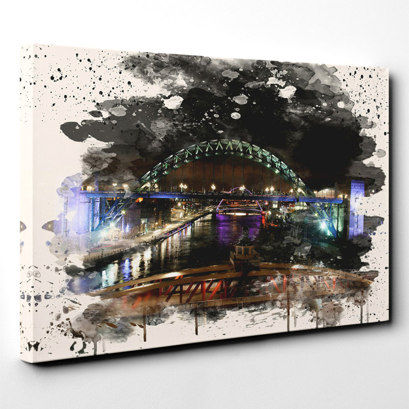 Wrapped Canvas Painting, 35cm H x 50cm W