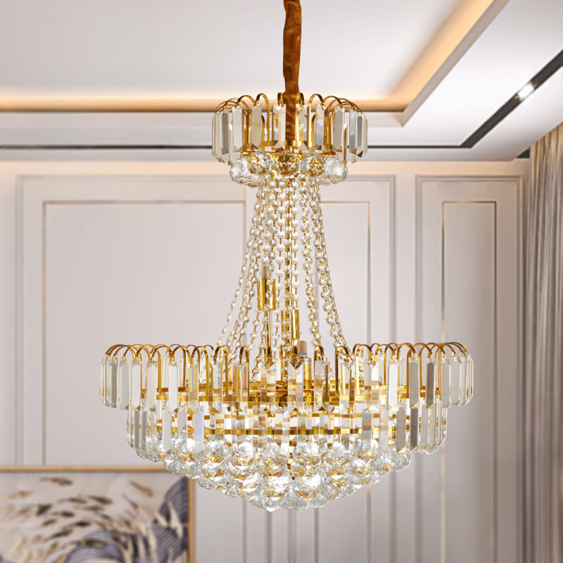Chloras 8 - Light Champagne Gold Pendant