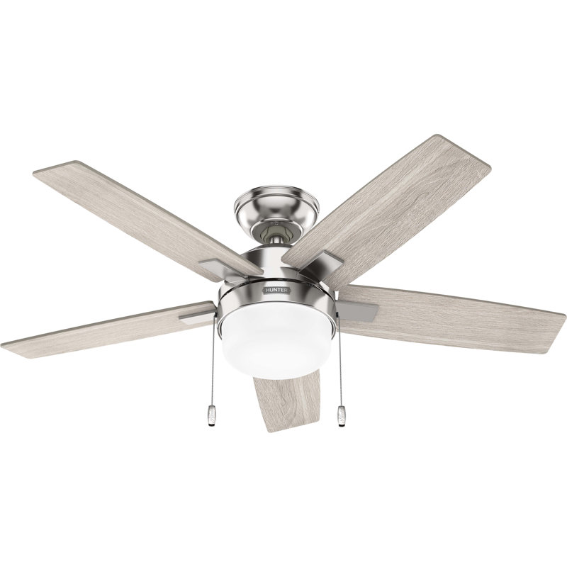 Hunter 44 inch Anisten Ceiling Fan with LED Light Kit and Pull Chain