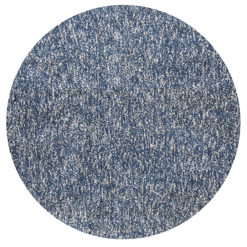 Kinka Abstract Indoor Rug, Round 6'