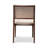 Anela 18.7'' H Upholstered Oak Cane Back Side Chair-1167510442