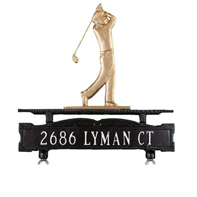 Metal Mailbox Sign