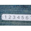 Tapis oriental rayé bleu Gabbeh 3 x 5