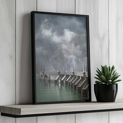 Diablo Dam by Alan Majchrowicz Art Print