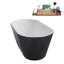 Baignoire autoportante 54 "avec drain interne Streamline-112235367