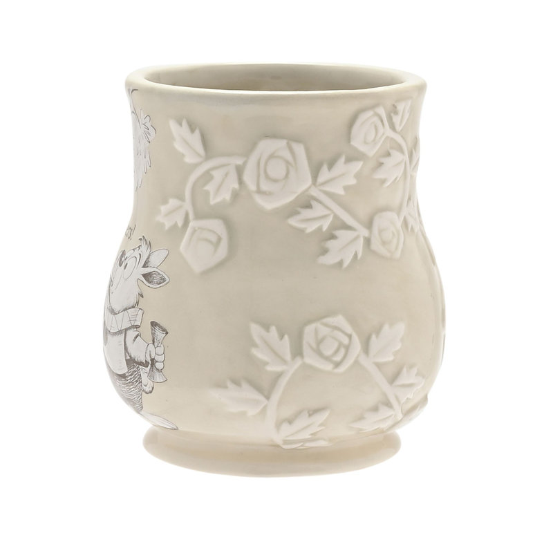 Disney Alice in Wonderland Embossed Mug - White Rabbit