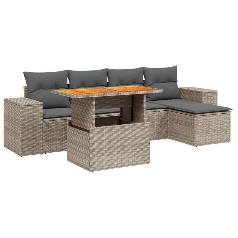 Ensemble de canapé de jardin Vidaxl