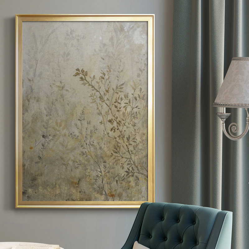 Toile encadrée de qualité supérieure Illuminate Light II - prête à être accrochée, Or, H 24,5 po x l 18,5 po x P 1 po