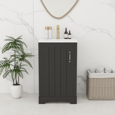 Bathroom cabinets with sink