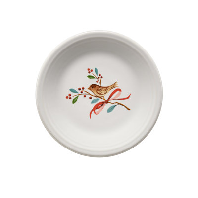 Fiesta Nutcracker Classic Rim 7 1/4 Inch Salad Plate