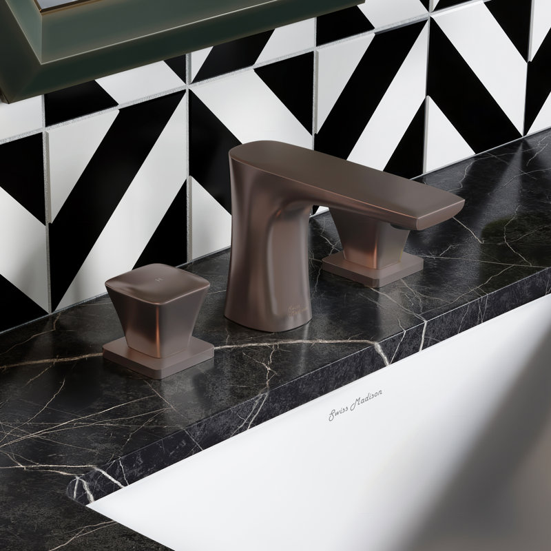 Monaco 8 in. Widespread, 2-Handle, Bathroom Faucet, Oil Rubbed Bronze