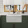 Perch 24" L x 18" W Fireclay Single Bowl Farmhouse Kitchen Sink with Sink Grid and Basket Strainer