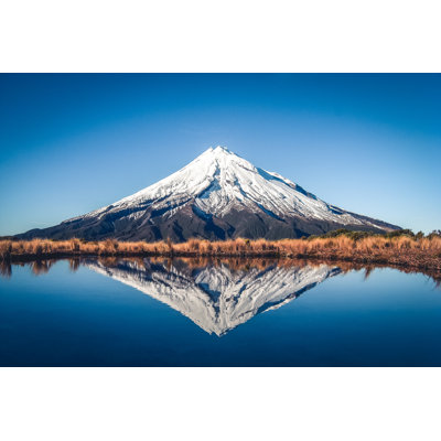 Mount Taranaki - New Zealand - Wrapped Canvas Print