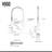 Laurelton 22" H 1-handle Pull-Down 2-Function Sprayer Kitchen Faucet-100097133