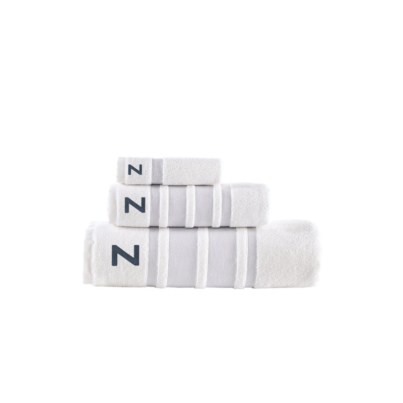 Clarion 3 pcs Towel Set, Silver, Z