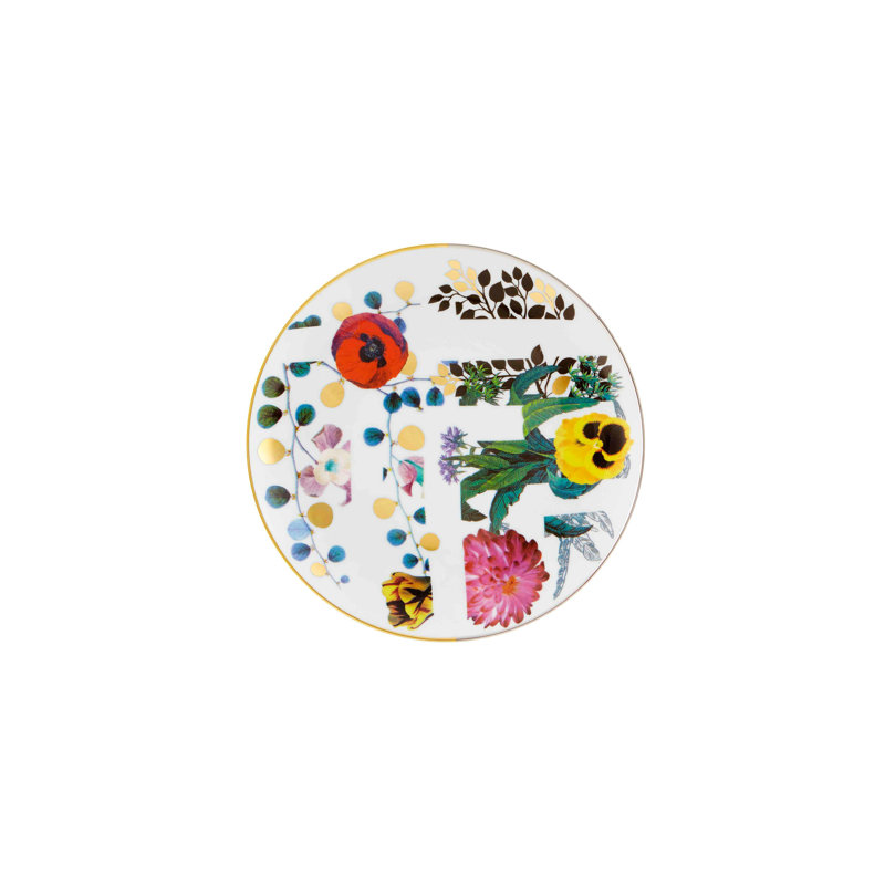 Handmade Porcelain Salad/Dessert Plate
