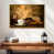Floating Frame Natural Wood
