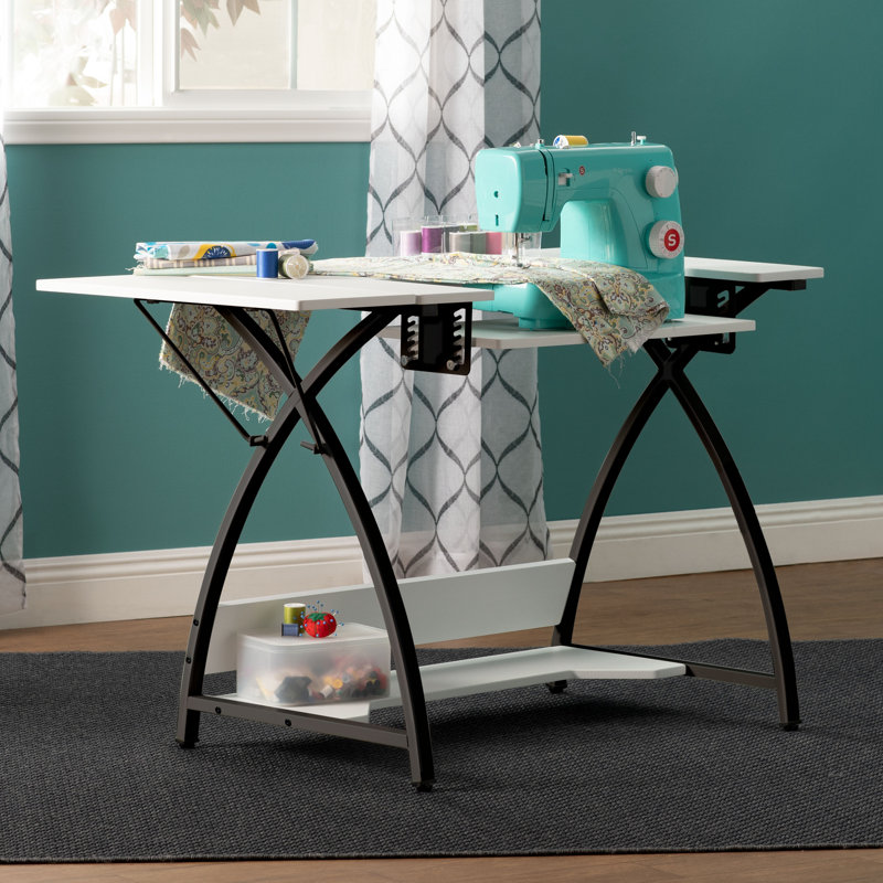 Comet 45.5" x 23.5" Sewing Table with Sewing Machine Platform