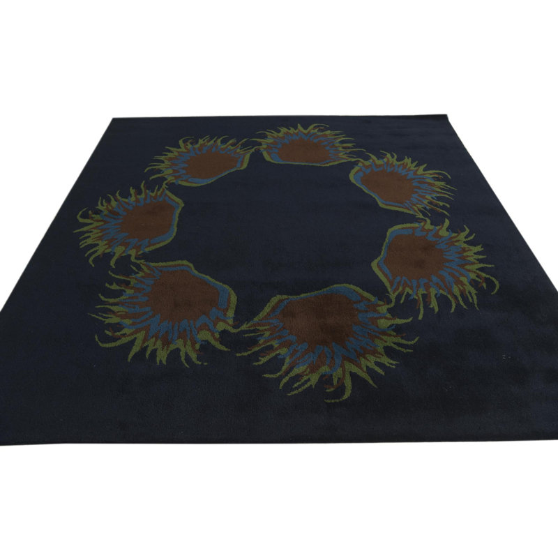 Tapis bleu marine 8 pi Pineland
