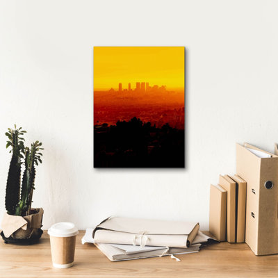 Toile épique Graffiti «La Sunset» par Epic Portfolio, 26 po x 30 po