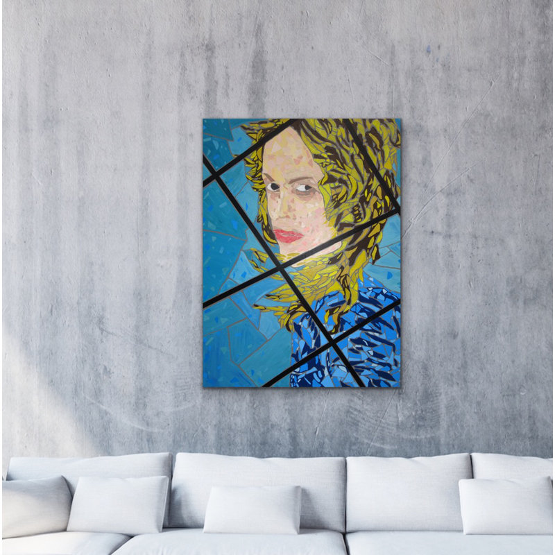 Madonna-Ray Of Light Painting by Eddie Bruckner