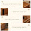Meuble télé rétro en bois massif brun-550960293
