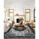 Carnegia Floral Area Rug