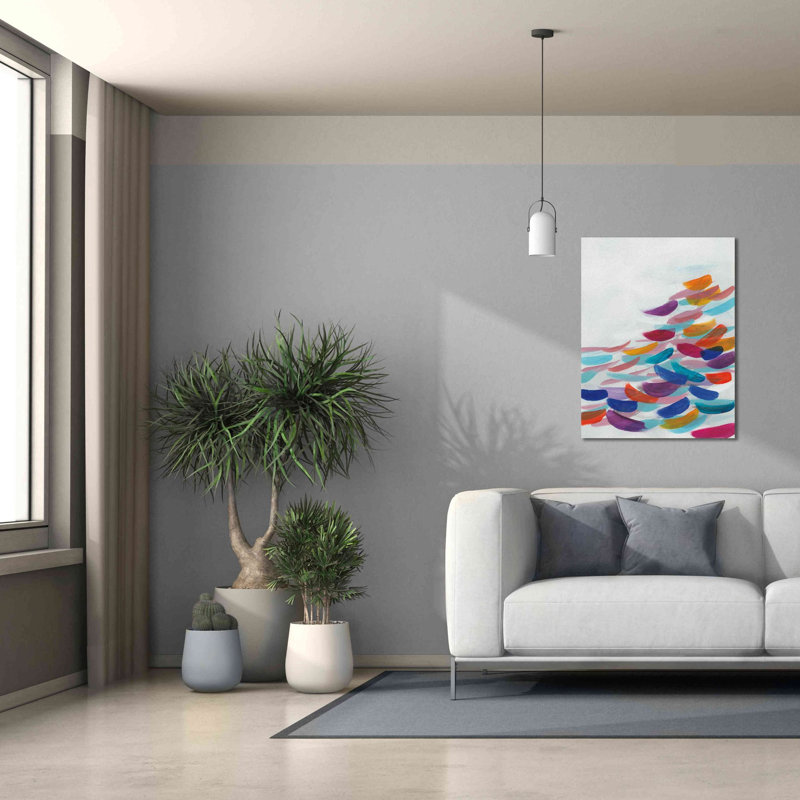 «Drift» par Jo Maye, art mural sur toile, H 34 po x l 26 po x P 1,5 po