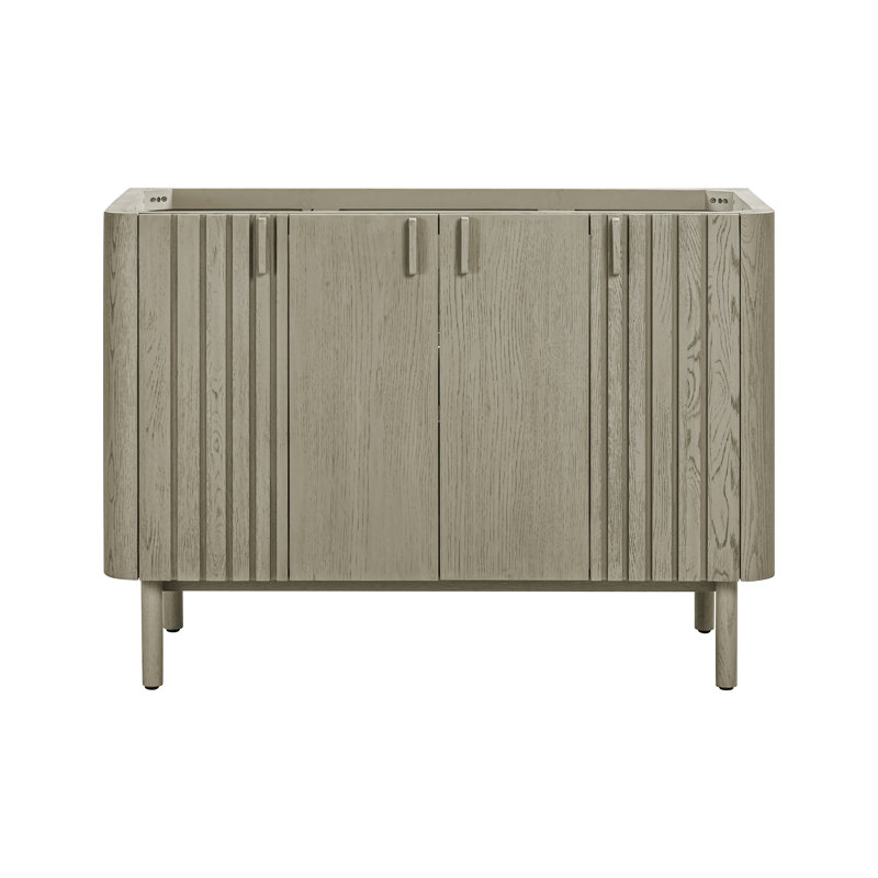 Base de meuble-lavabo simple 48 po Blakely, Gris