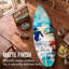 Décoration murale de planche de surf Kersh Dogtown Venice Santa Monica - 60 po x 15 po
