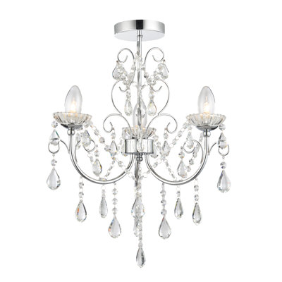 Osias Glass Semi Flush Mount