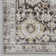 Oriental Machine Washable Brown/Yellow Non-Slip Area Rug