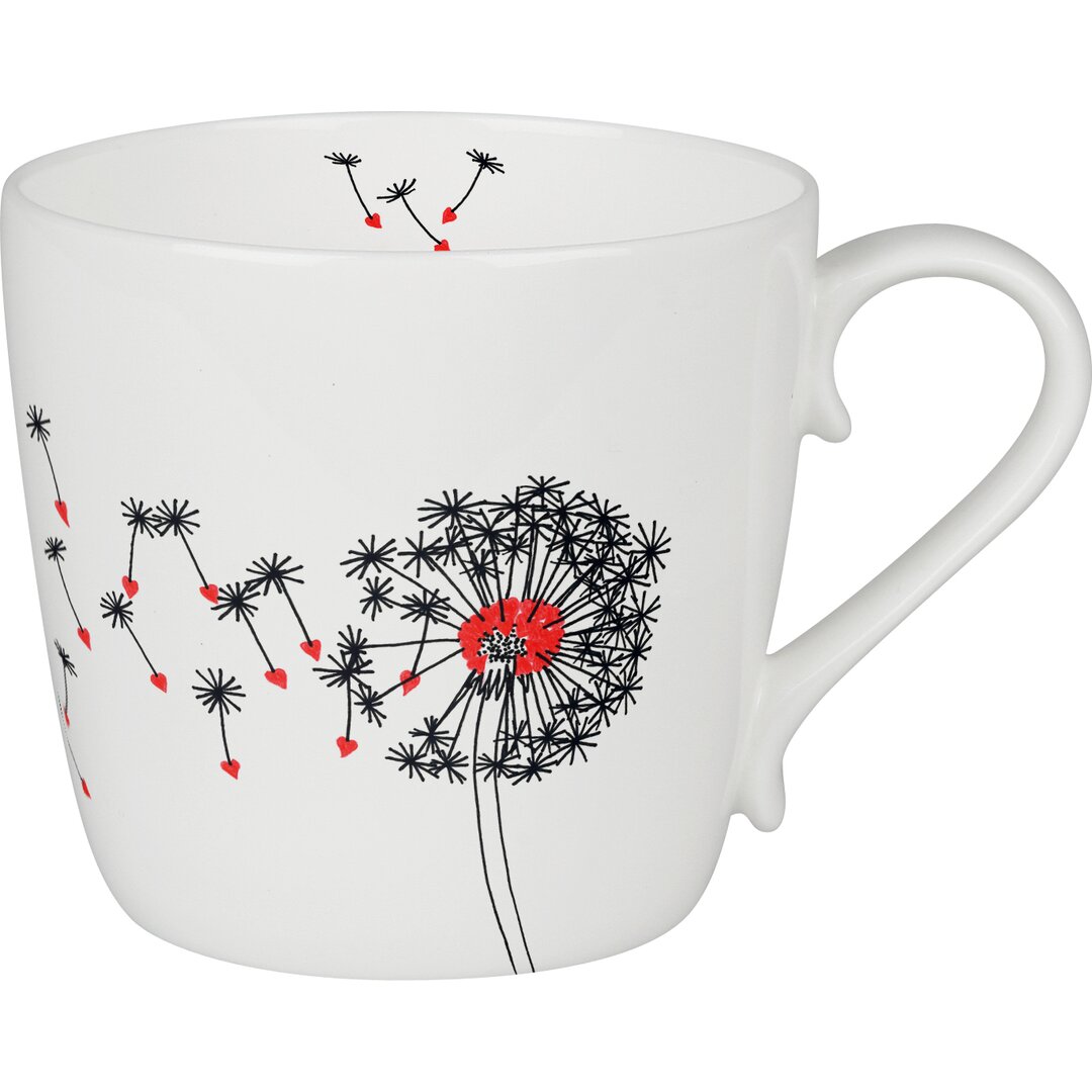 Tasse Hearts Dandelion aus Bone China