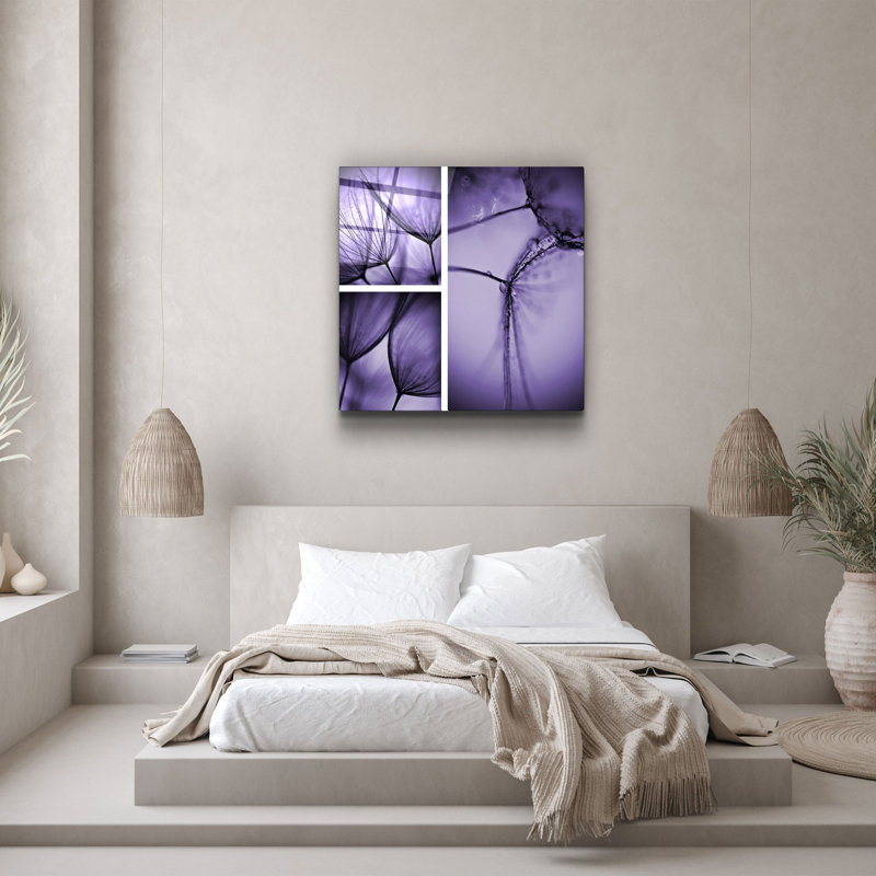 Elegant Decorative Tempered Glass Painting, 40 x 40 Inches | 100% Tempered Glass, Thickness: 0.16 Inches | UV Printing for Vibrant Colours & Durability | Perfect for Home Decor & Art Enthusiasts