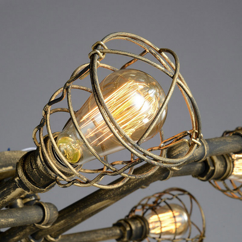 Plafonnier semi-encastré 8 lumières Arhan