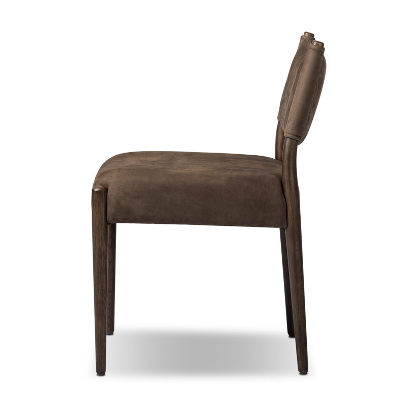 Jayla Upholstered Dining Chair, Burnt Oak, Burnt Oak