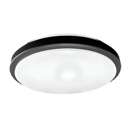 1-Pack 13"/15"/20" LED Flush Mount Ceiling Light Single Ring 5CCT Selectable, Gold, Black, Brushed Nickle