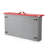 DormCo Texture Underbed Storage Bin with Wheels - Burgundy