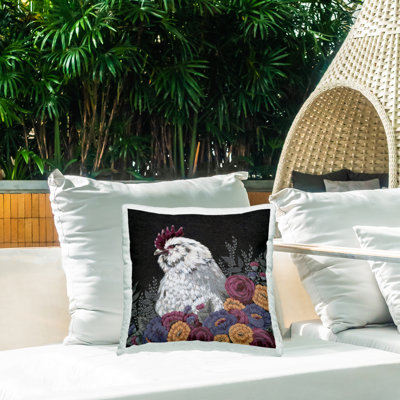 Coussin intérieur/extérieur Floral