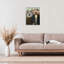 Giclée encadrée de chiots American Gothic, design par Tina LeCour-2088025603-2088025614