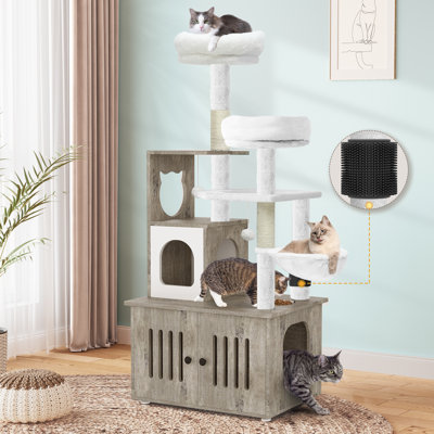Estellene 59'' H Cat Tree